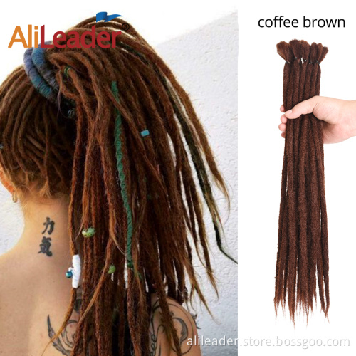 20inch Handmade Artificial Dreadlock Crochet Braid Hair